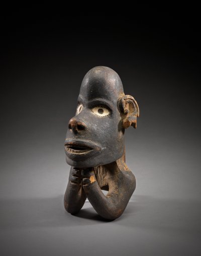 Canoe Prow Figure Head, Nguzu Nguzu, New Georgia, Solomon Islands by Solomon Islander